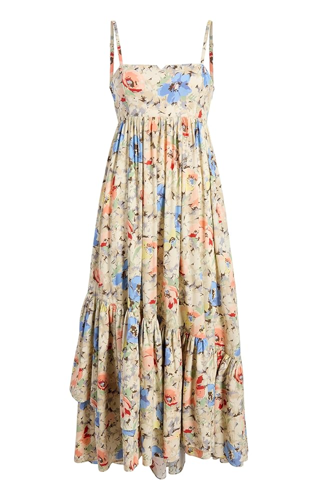 Cinq a Sept Women's Painted Garden Hailey Dress, Ivory Multi